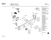 Схема №5 HBN212G с изображением Панель управления для электропечи Bosch 00431724