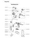 Схема №2 RH9059WO/9A0 с изображением Запчасть для пылесоса Rowenta RS-RH5776