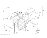 Схема №1 SHE55C02UC с изображением Панель управления для посудомоечной машины Bosch 00669117