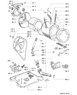 Схема №1 WAL 10986/2 с изображением Рукоятка для стиралки Whirlpool 481249818316