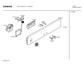 Схема №2 HB27054GB с изображением Панель управления для плиты (духовки) Siemens 00366225