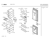 Схема №1 KGV2671GB с изображением Крышка для холодильника Bosch 00094673