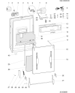 Схема №1 LI661A (F033944) с изображением Сенсорная панель для посудомойки Indesit C00195943