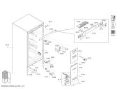 Схема №1 KGN39X25 с изображением Дверь для холодильника Bosch 00710388