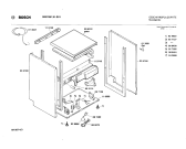 Схема №2 SMS7061 с изображением Передняя панель для посудомоечной машины Bosch 00272282