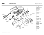 Схема №3 SGS8542FF Exclusiv с изображением Передняя панель для посудомоечной машины Bosch 00360582