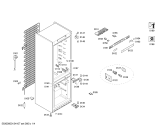 Схема №2 X5KXNSM362 с изображением Дверь морозильной камеры для холодильника Bosch 00681282