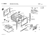 Схема №3 HBN526NEU с изображением Ручка двери для электропечи Bosch 00355468