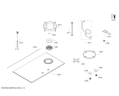 Схема №1 PBH723BMP с изображением Варочная панель для плиты (духовки) Bosch 00714830
