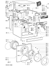 Схема №1 AWM 8101 с изображением Модуль (плата) для стиральной машины Whirlpool 481245319962