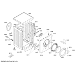 Схема №3 WAE20164ZA с изображением Панель управления для стиральной машины Bosch 00669917