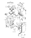 Схема №1 AWF 849/IG с изображением Люк и обрамление Whirlpool 481945948776