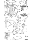 Схема №2 ADP 4601 WH с изображением Панель для посудомойки Whirlpool 481245372559