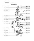 Схема №2 DFC311BM/706 с изображением Модуль (плата) управления для кухонного измельчителя Moulinex MS-5909878