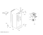Схема №2 K1634X6 с изображением Дверь для холодильника Bosch 00243911