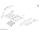 Схема №2 FG102K13SC с изображением Дверь для духового шкафа Bosch 00668879