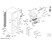 Схема №1 BD4307ANFS с изображением Дверь морозильной камеры для холодильной камеры Bosch 00684013