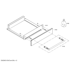 Схема №1 HW140562 с изображением Ванна для духового шкафа Siemens 00682148