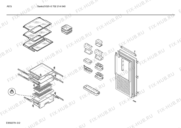 Схема №1 KI6AEN1 2141 с изображением Переключатель для холодильника Bosch 00150476