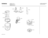 Схема №2 MK30241 с изображением Мотор для кухонного измельчителя Siemens 00092600