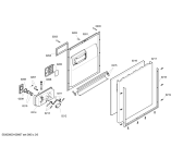 Схема №4 SGS55M04FF с изображением Панель управления для посудомойки Bosch 00440484