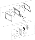 Схема №2 BM5210X (199042, AG820BGX) с изображением Стекло двери для свч печи Gorenje 266825