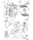 Схема №2 ADG 8473 IX с изображением Панель для электропосудомоечной машины Whirlpool 481245373391