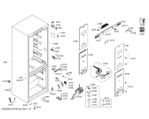 Схема №2 KGN49S50 с изображением Дверь морозильной камеры для холодильника Bosch 00702316