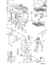 Схема №2 ADG 8198/1 NB с изображением Панель для посудомоечной машины Whirlpool 481245373179