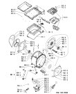 Схема №2 AWA 5088 с изображением Микропереключатель для стиралки Whirlpool 481228218921