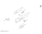 Схема №4 WAT2848SMA с изображением Панель управления для стиральной машины Bosch 11023051
