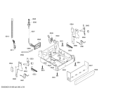Схема №6 SRS45E28GB с изображением Столешница для посудомоечной машины Bosch 00476418