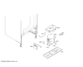 Схема №3 KGN39EI40 с изображением Дверь морозильной камеры для холодильника Bosch 00713558