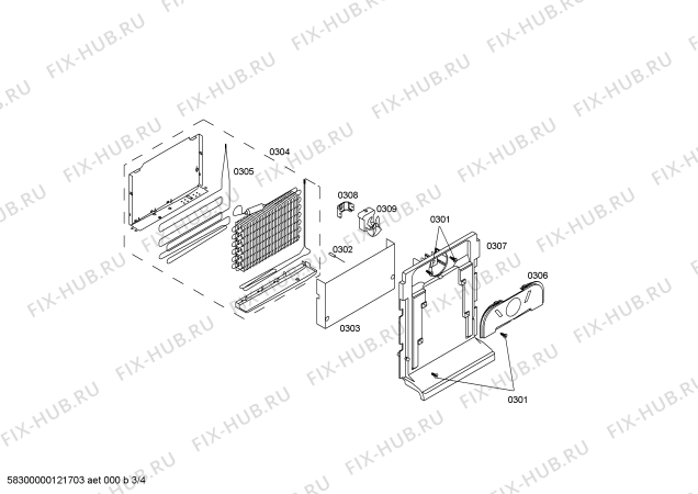 Схема №1 KG32U193GB с изображением Дверь морозильной камеры для холодильника Siemens 00245294