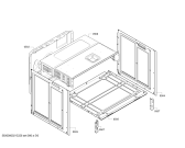 Схема №3 JF2346050 с изображением Панель управления для духового шкафа Siemens 11028036