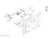 Схема №3 HB38G4580 с изображением Фронтальное стекло для электропечи Siemens 00688759