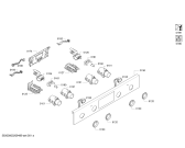 Схема №2 NB557ABS0B с изображением Набор профилей для плиты (духовки) Bosch 00777251