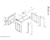 Схема №3 B85C64N0MC с изображением Зажим для духового шкафа Bosch 00654120