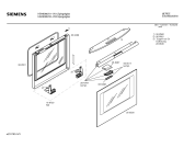 Схема №3 HB49080 с изображением Панель для духового шкафа Siemens 00285728