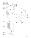 Схема №1 WTE2510 W с изображением Лоток (форма) для холодильника Whirlpool 481241829723