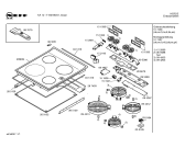 Схема №1 T1501B0 KA 12 с изображением Стеклокерамика для плиты (духовки) Bosch 00209634