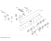 Схема №4 PD304BS с изображением Крышка для духового шкафа Bosch 00489335