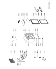 Схема №1 CKF 630 с изображением Дверца для холодильной камеры Whirlpool 481231028179