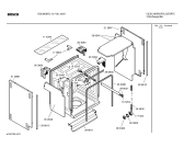 Схема №4 SGI3009EU с изображением Передняя панель для посудомойки Bosch 00356687