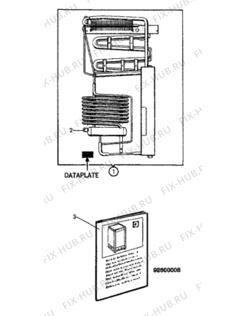 Взрыв-схема холодильника Electrolux RAK662 - Схема узла C20 Cold, User manual E
