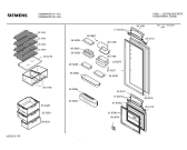 Схема №1 KI28M440 с изображением Дверь для холодильной камеры Siemens 00238376