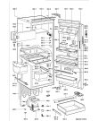 Схема №1 KVIE 2009/A с изображением Блок питания для холодильной камеры Whirlpool 481221778129
