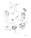 Схема №1 AKZ416/IX/02 с изображением Дверка для духового шкафа Whirlpool 481245059396