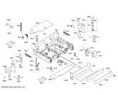 Схема №3 SHX56C06UC Bosch с изображением Внешняя дверь для посудомойки Bosch 00245645