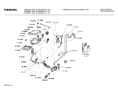 Схема №3 WMV4250AA с изображением Фронтальное колено для стиралки Siemens 00204951
